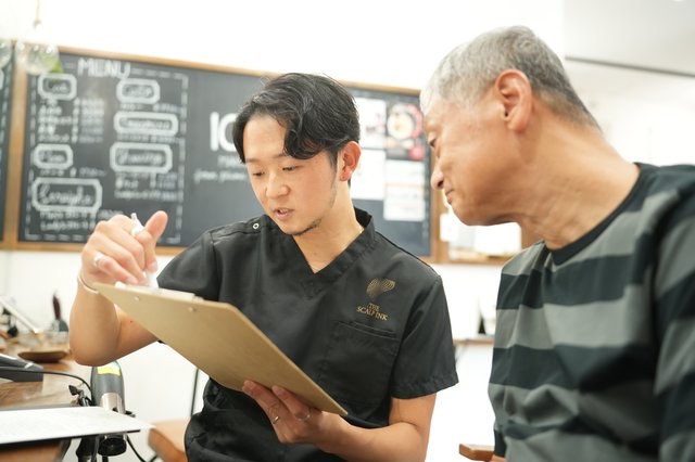 カウンセリングの様子