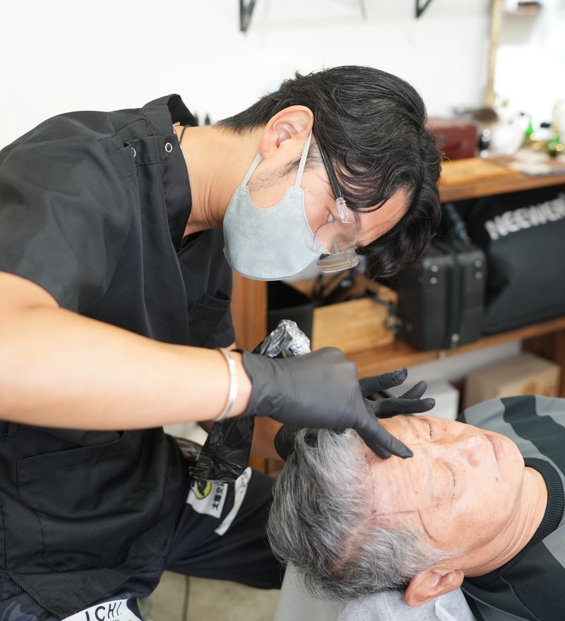 細やかな仕上がりの調整
